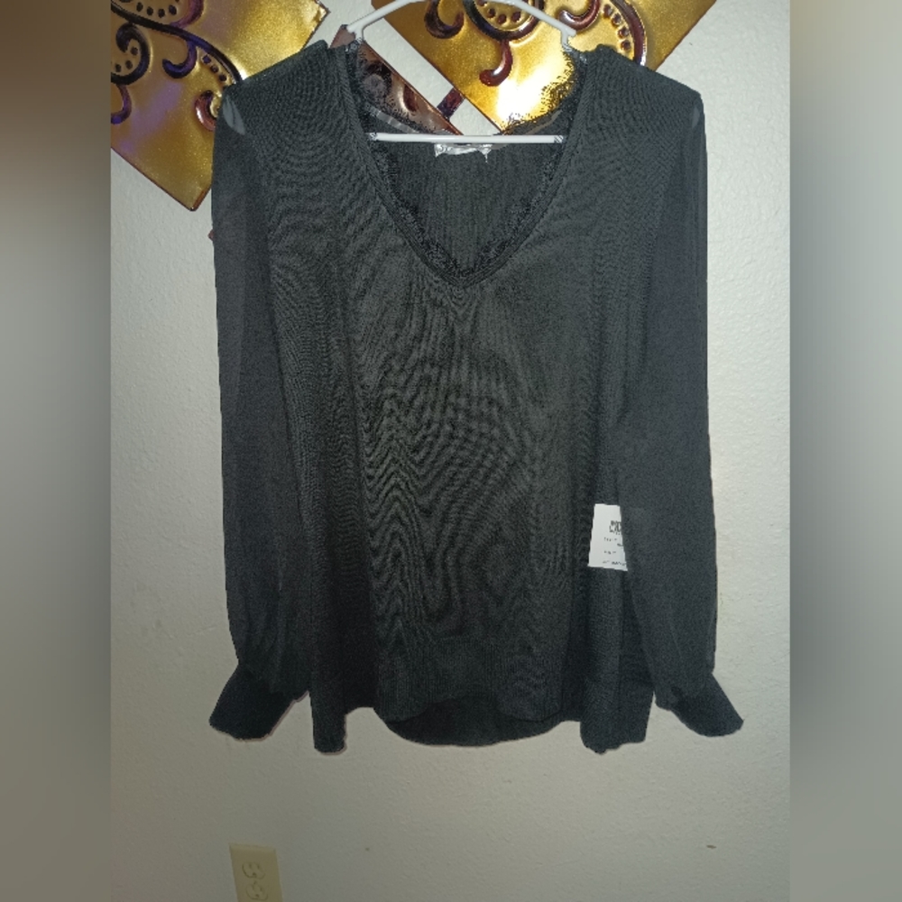 Long sleeve blouse